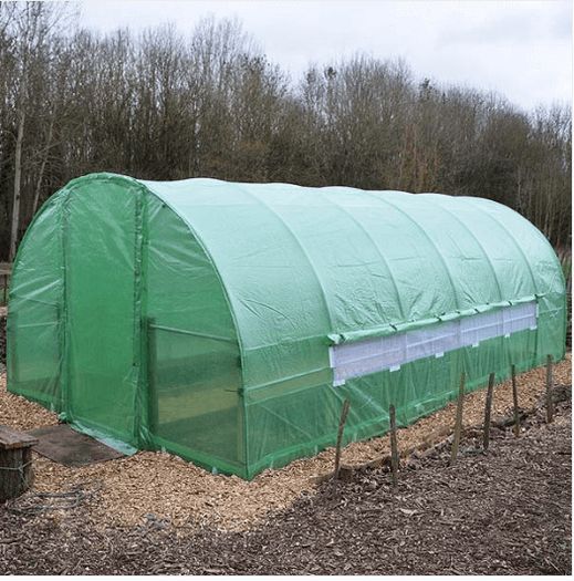 New 20 X 10FT Pro Polytunnel Galvanised With Door, FREE Delivery