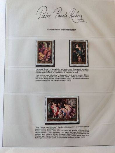 Paul Rubens 55 Pages Stamps Album World Collection
