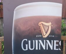 Large Guinness Sign