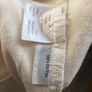 Awear cream cord skirt knee length Image 3