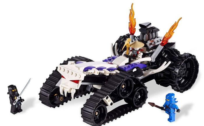 Lego Ninjago 2263: Turbo Shredder (2011) 100% Complete (NO BOX)