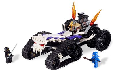 Lego Ninjago 2263: Turbo Shredder (2011) 100% Complete (NO BOX)