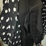 Black and White polkadot dress size 16 - 18 Postage included Image 7