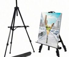 Portable Metal Artist Easel - Display Stand (With Carry Bag)