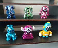 Fings Lost tribe Figures approx 4 cms produced by Topps Rare Figures Set From 2010 Discontinued 1 Year Later  #6