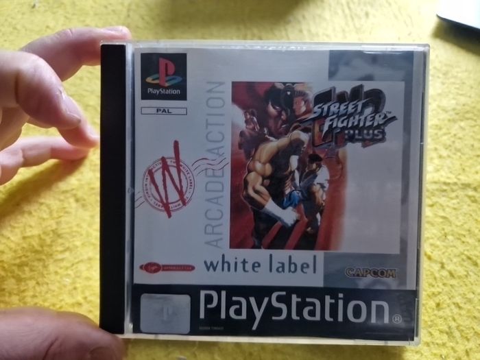 Street Fighter EX2 Plus PlayStation1 Ps1 PlayStation2 Ps2 Games Original
