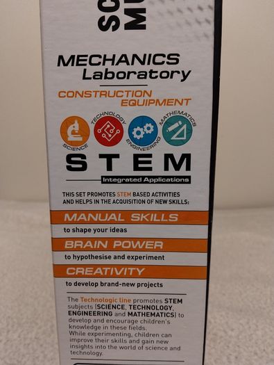 Mechanics Laboratory, Construction Equipment building Set, STEM TOYS
