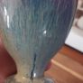 Wonderful Single Studio Art Pottery Goblet by Martin Branch Lyre Pottery, Cloncorban, Rossmore, Clonakilty, West Cork in a Fabulous Colourful Variegated Glaze. # One Image 8