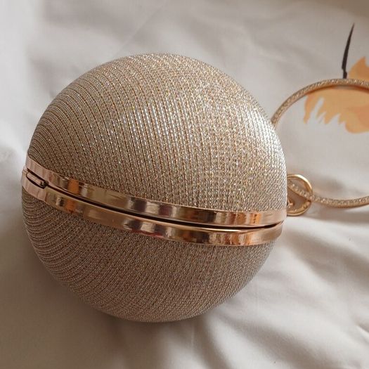 Stunning  Gold Ball style bag