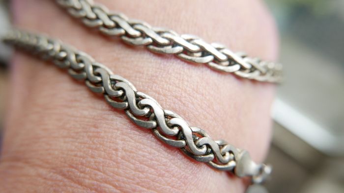 Vintage 925 Sterling Silver 27.9g 18" Chain Necklace