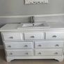 Bathroom sink vanity unit Image 3