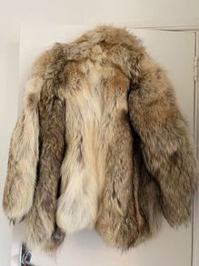 Vintage Fur Coat - Wolf - mid length