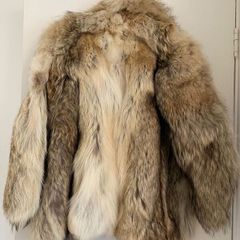 Vintage Fur Coat - Wolf - mid length