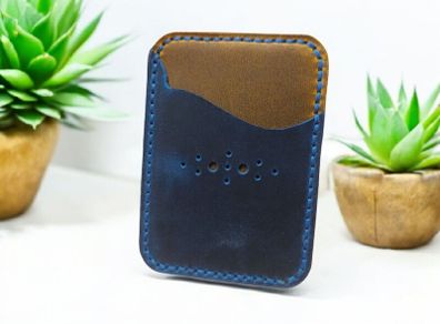 leather card holder