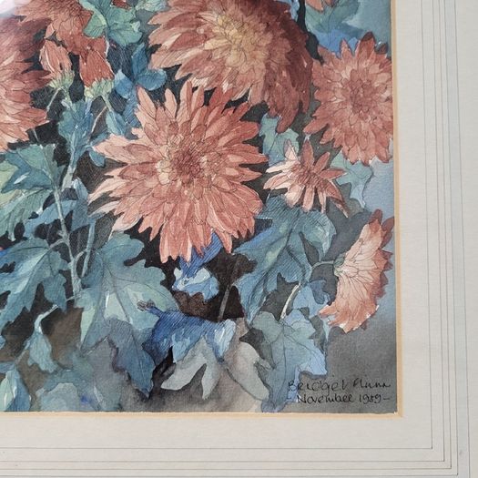 Vintage Bridget Flinn Watercolour