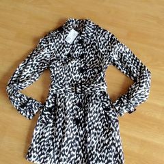 New Black and white Mac coat