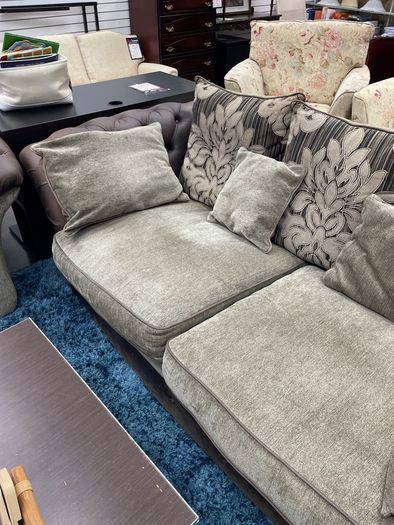sofa and armchair