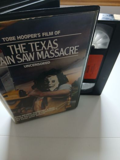 The Texas Chain Saw Massacre Pre Cert On Iver Film Services UK 1974 VHS Pal FF 30 No. 22