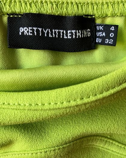 Ladies/Teen Lime Green  Dress by Pretty Little Thing