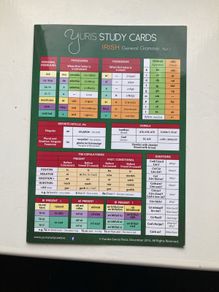 Yuri's Study Guide - Irish grammar