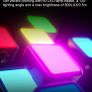 Ulanzi VL49 RGB Video Lights Mini LED Camera Light 2000mAh Rechargable LED Panel Lamp Photo Video Lighting for Youtube Tik tok Image 5