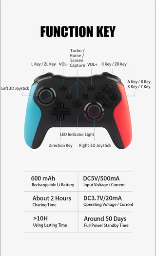 BRAND NEW Controller Compatible Joystick Gamepad GREEN