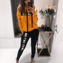 Hoodie orange ,white, cappuccino,  High Quality Clothes from Hola Boutique Image 2
