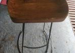 Industrial style tall stool 40 for 2
