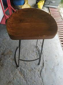 Industrial style tall stool 40 for 2