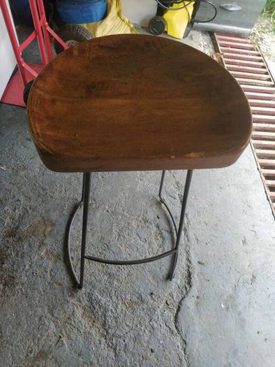 Industrial style tall stool 40 for 2