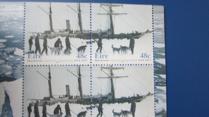 Ireland 2004.Shackleton Antarctic Expedition.4 Pane  Stamp booklet.