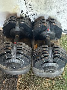 dumbbell set, adjustable