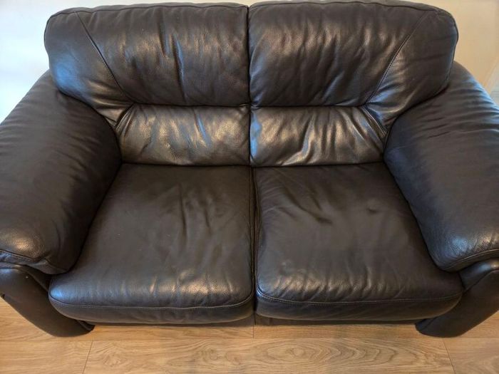 Leather couch