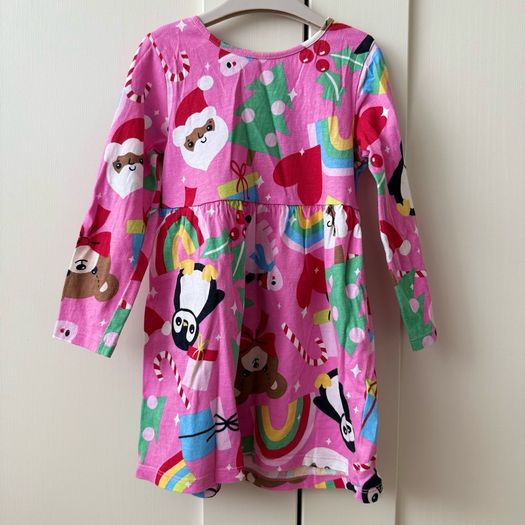 Cute long sleeved Christmas dress