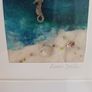 Beautiful Framed Textile Piece by Laura Jordan. Image 3