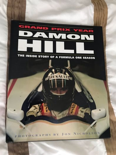 Damion Hill 1994 biography of the Grand Prix season large a5 size published 1994