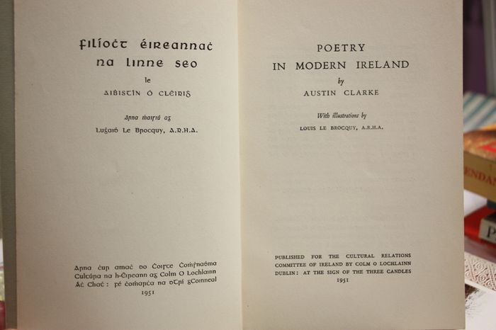Poetry in Modern Ireland