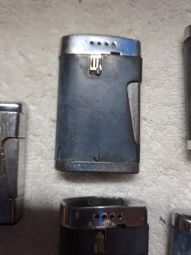 Ronson Old School gas lighters.