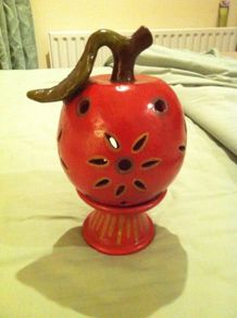 Apple Tea-Light Holder