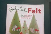 Fa la la la Felt Book- Christmas Felting Book Craft