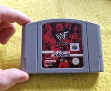 WF Attitude Nintendo 64 N64 Games Original