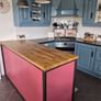 Solid Oak Painted Kitchen with Appliances Image 6