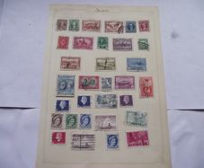 A Collection of Stamps from Canada on loose pages
