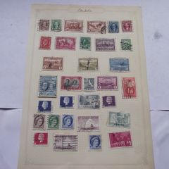 A Collection of Stamps from Canada on loose pages