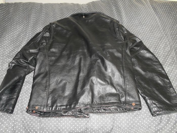 Vintage Fidelity Leather Police Jacket X-Large