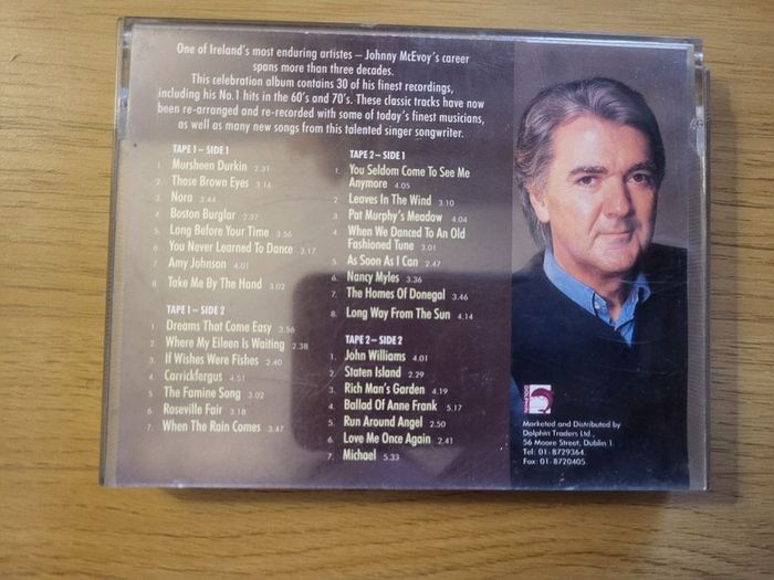 Johnny McEvoy Celebration 30 Of His Finest Recordings Double Cassette