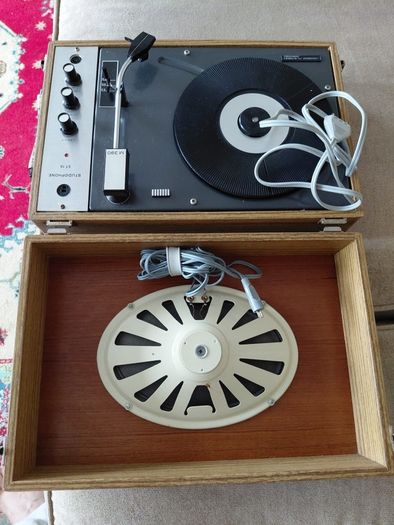 Vintage retro record player Studophone ST 16 made in France