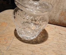 Cavan crystal biscuit jar