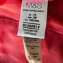Ladies Orange Coat by Marks&Spencer Image 4