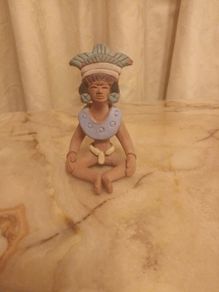 Vintage Mexican/Aztec Figure